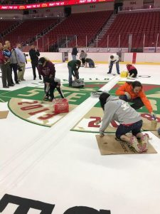CertaPro Painters of Des Moines - Paint the ice with the Iowa Wild